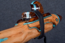 Olive Native American Flute, Minor, Low C#-4, #S2K (8)